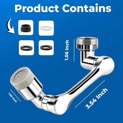Rotating Faucet Tap Extender | Stainless Steel | 360° Rotation