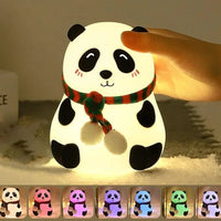 Cute Panda Squishy Night Light - Tap & Remote Control photo 4